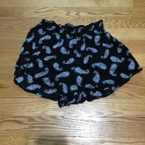 Brandy Melville paisley shorts